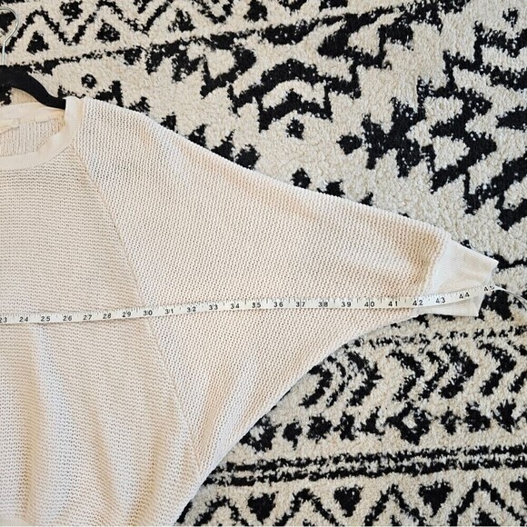 Altar'd State Cream Chenille Knit Dolman Sleeve Sweater Size Medium - Picture 12 of 13